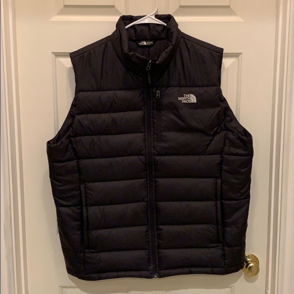 The North Face XL Puffer Vest Black Like New